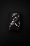 Premium Metal Lighter with Dark Anime Warrior Design (without fuel)