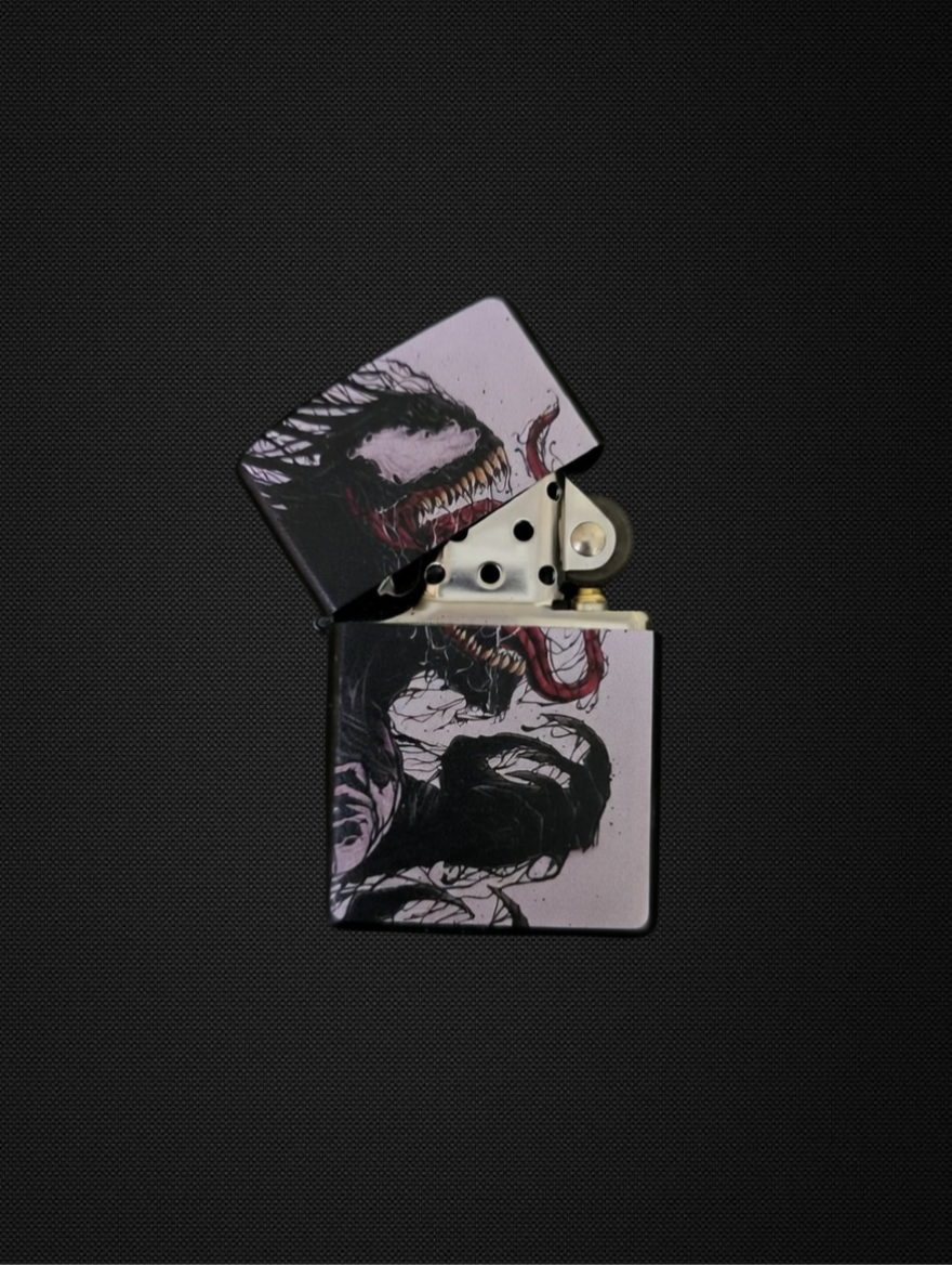 Venom Symbiote Custom Lighter (Without fuel)